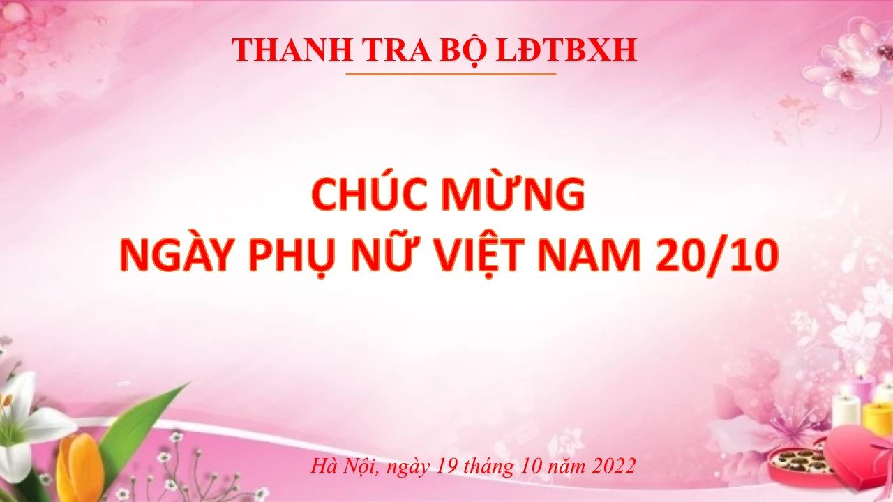 Thanh tra Bộ LĐTBXH tổ chức gặp mặt, kỷ niệm Ngày Phụ nữ Việt Nam